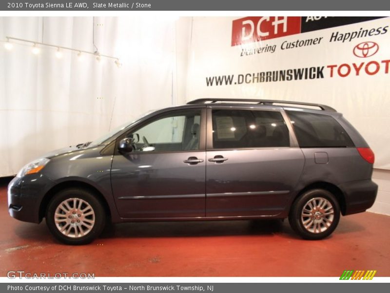 Slate Metallic / Stone 2010 Toyota Sienna LE AWD
