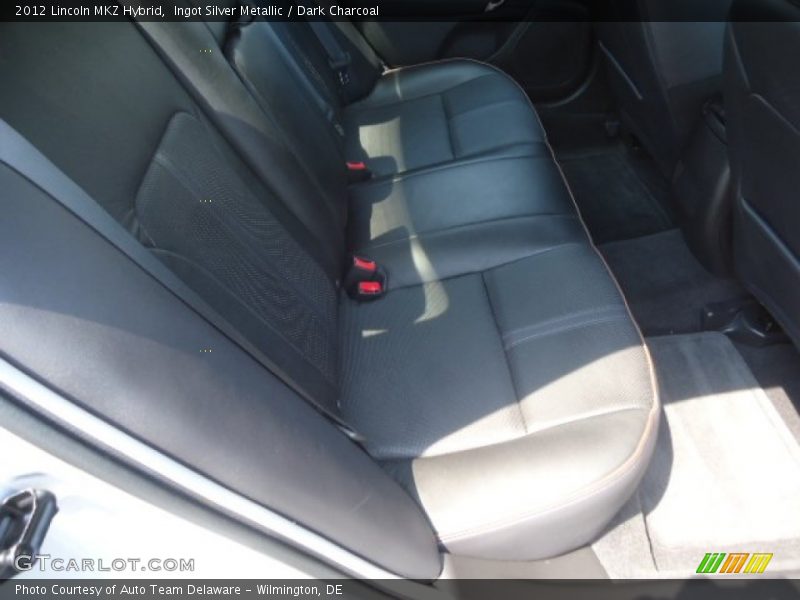 Ingot Silver Metallic / Dark Charcoal 2012 Lincoln MKZ Hybrid