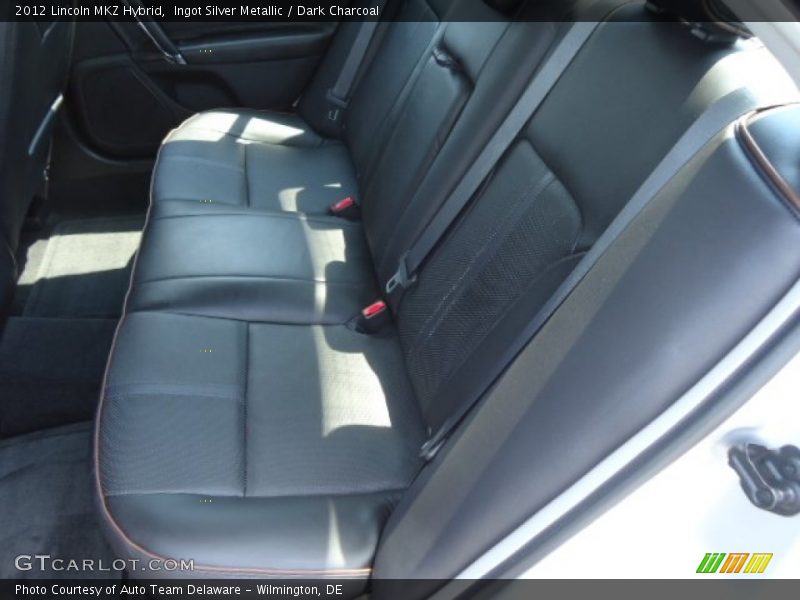 Ingot Silver Metallic / Dark Charcoal 2012 Lincoln MKZ Hybrid