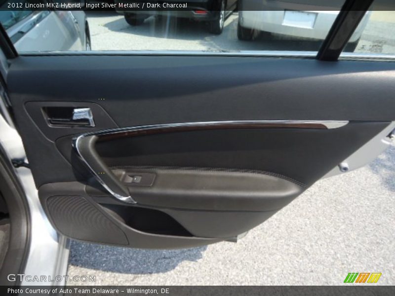 Ingot Silver Metallic / Dark Charcoal 2012 Lincoln MKZ Hybrid