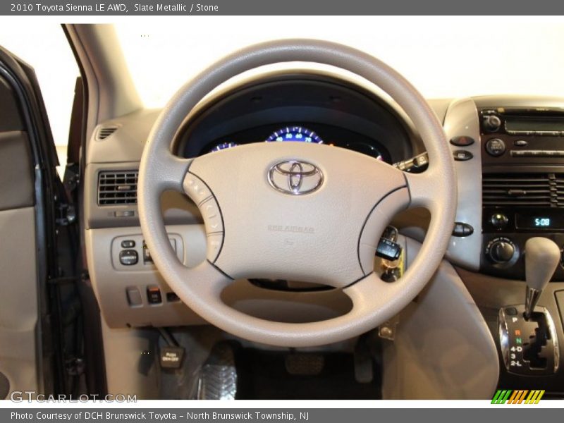  2010 Sienna LE AWD Steering Wheel