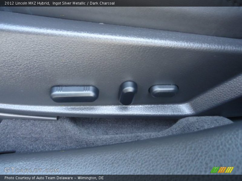 Ingot Silver Metallic / Dark Charcoal 2012 Lincoln MKZ Hybrid