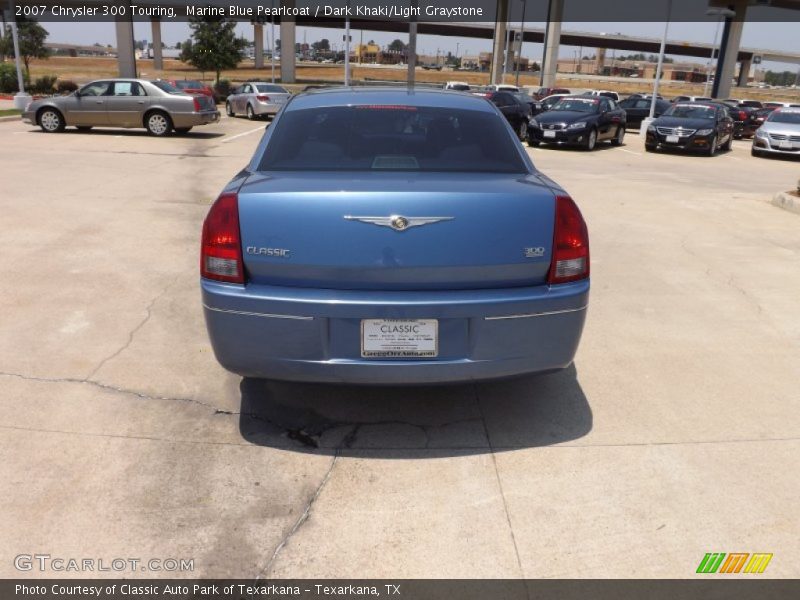 Marine Blue Pearlcoat / Dark Khaki/Light Graystone 2007 Chrysler 300 Touring