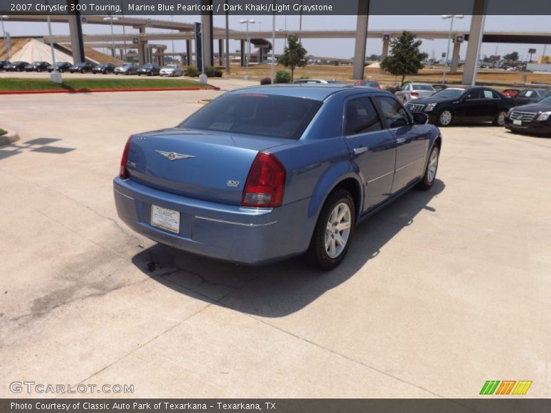 Marine Blue Pearlcoat / Dark Khaki/Light Graystone 2007 Chrysler 300 Touring