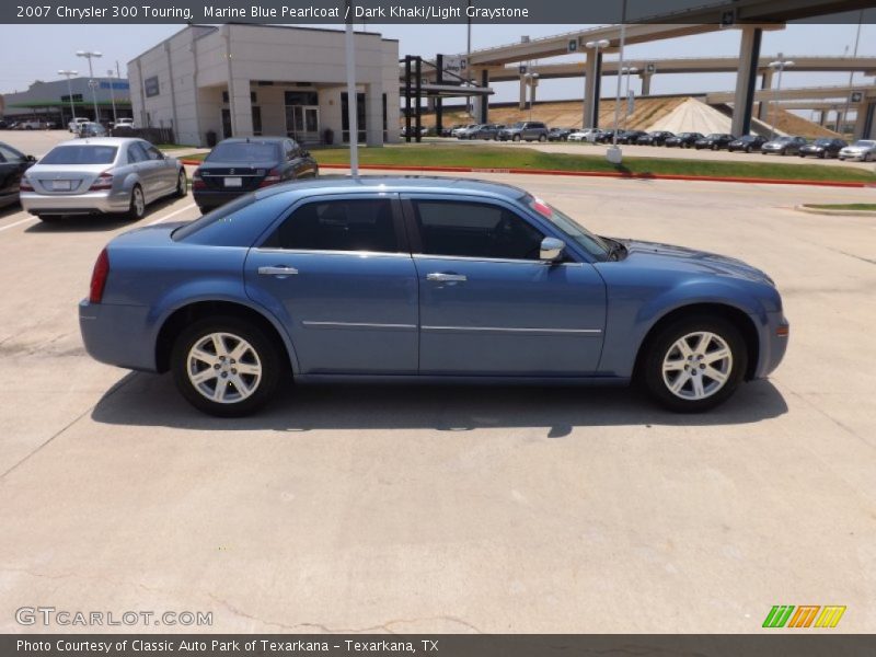 Marine Blue Pearlcoat / Dark Khaki/Light Graystone 2007 Chrysler 300 Touring