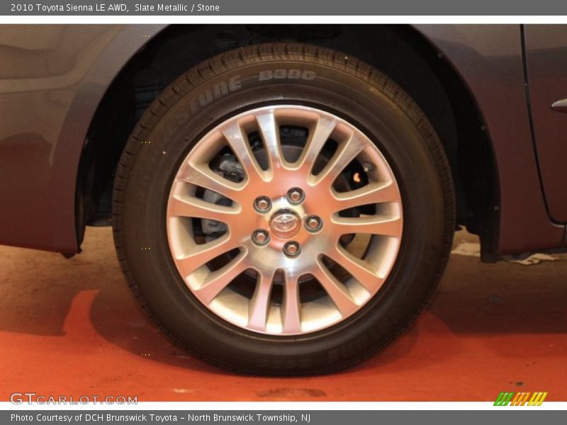 Slate Metallic / Stone 2010 Toyota Sienna LE AWD