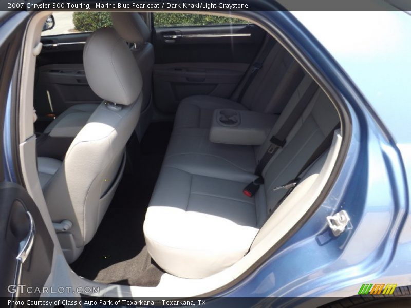 Marine Blue Pearlcoat / Dark Khaki/Light Graystone 2007 Chrysler 300 Touring