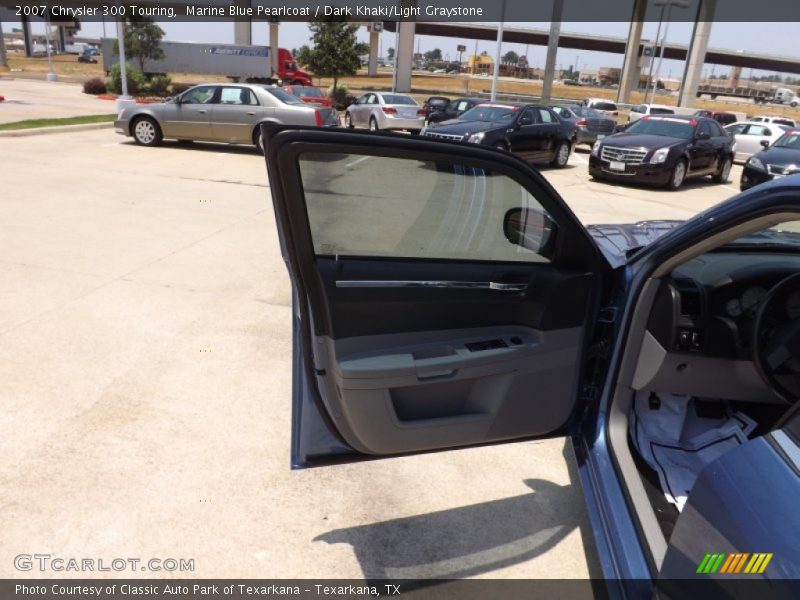 Marine Blue Pearlcoat / Dark Khaki/Light Graystone 2007 Chrysler 300 Touring