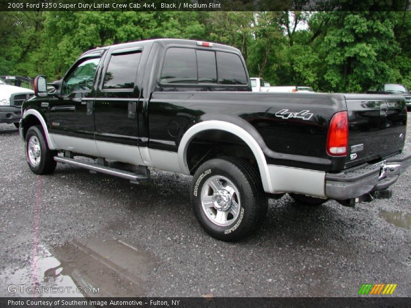 Black / Medium Flint 2005 Ford F350 Super Duty Lariat Crew Cab 4x4