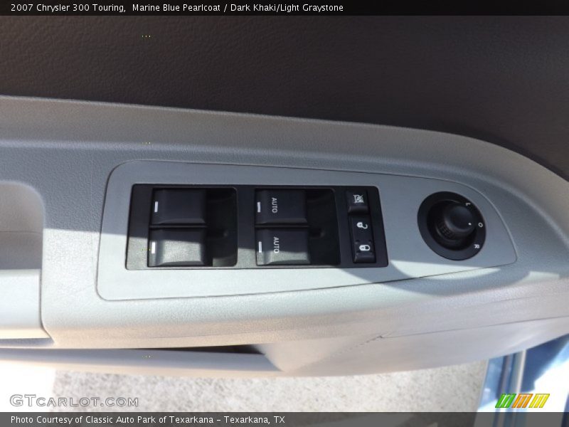 Marine Blue Pearlcoat / Dark Khaki/Light Graystone 2007 Chrysler 300 Touring