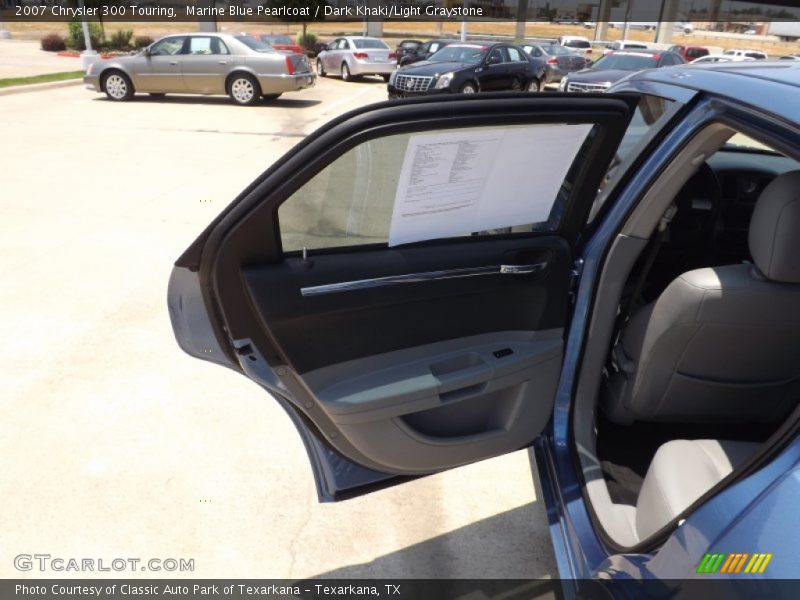 Marine Blue Pearlcoat / Dark Khaki/Light Graystone 2007 Chrysler 300 Touring