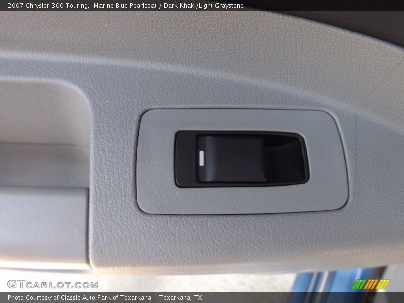 Marine Blue Pearlcoat / Dark Khaki/Light Graystone 2007 Chrysler 300 Touring