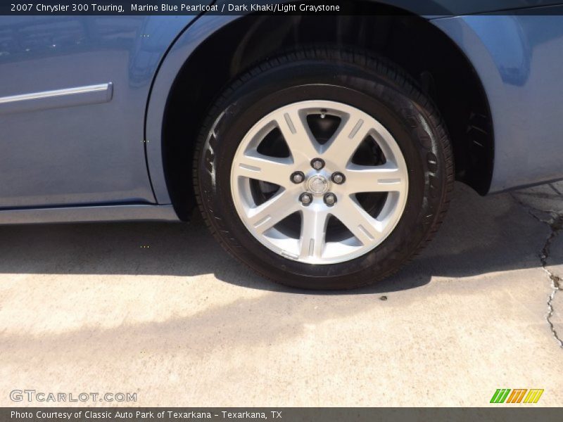 Marine Blue Pearlcoat / Dark Khaki/Light Graystone 2007 Chrysler 300 Touring