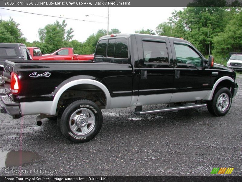 Black / Medium Flint 2005 Ford F350 Super Duty Lariat Crew Cab 4x4
