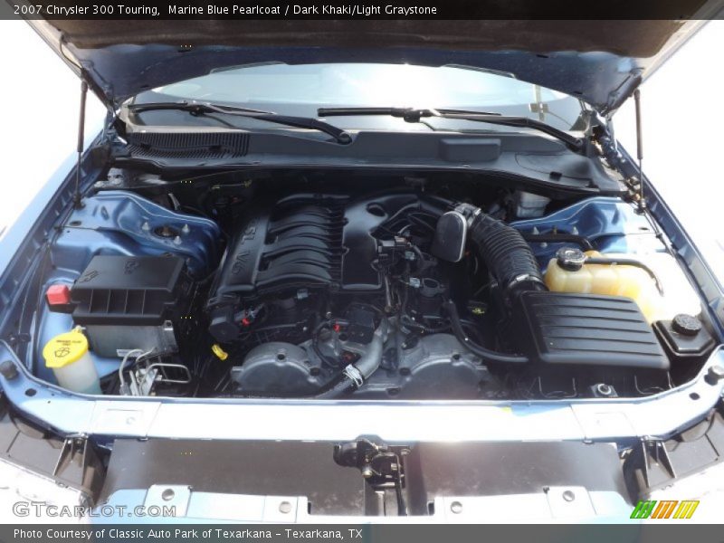Marine Blue Pearlcoat / Dark Khaki/Light Graystone 2007 Chrysler 300 Touring