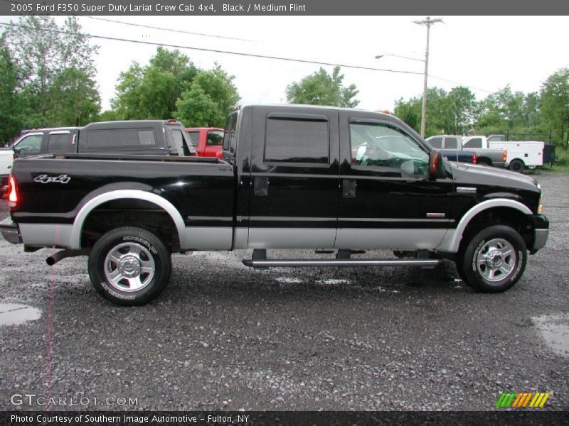 Black / Medium Flint 2005 Ford F350 Super Duty Lariat Crew Cab 4x4