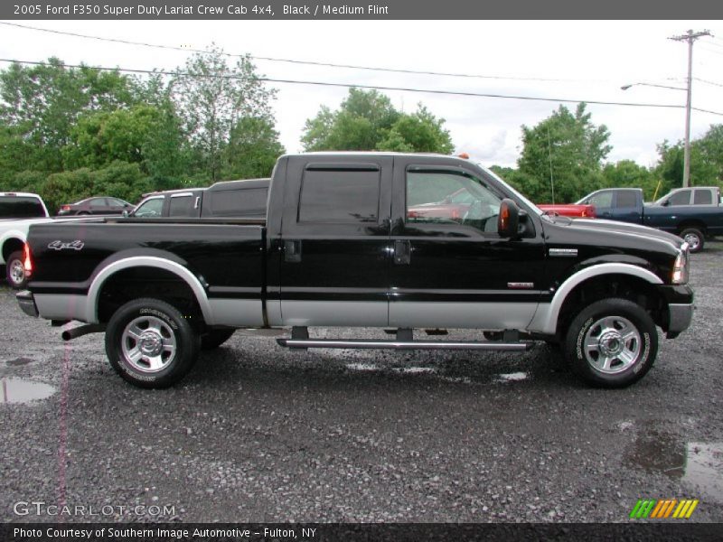 Black / Medium Flint 2005 Ford F350 Super Duty Lariat Crew Cab 4x4