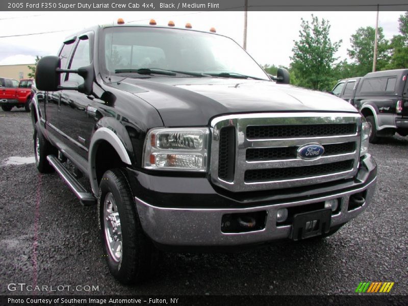 Black / Medium Flint 2005 Ford F350 Super Duty Lariat Crew Cab 4x4