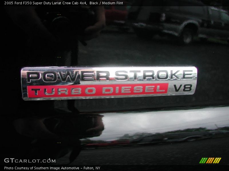 Black / Medium Flint 2005 Ford F350 Super Duty Lariat Crew Cab 4x4