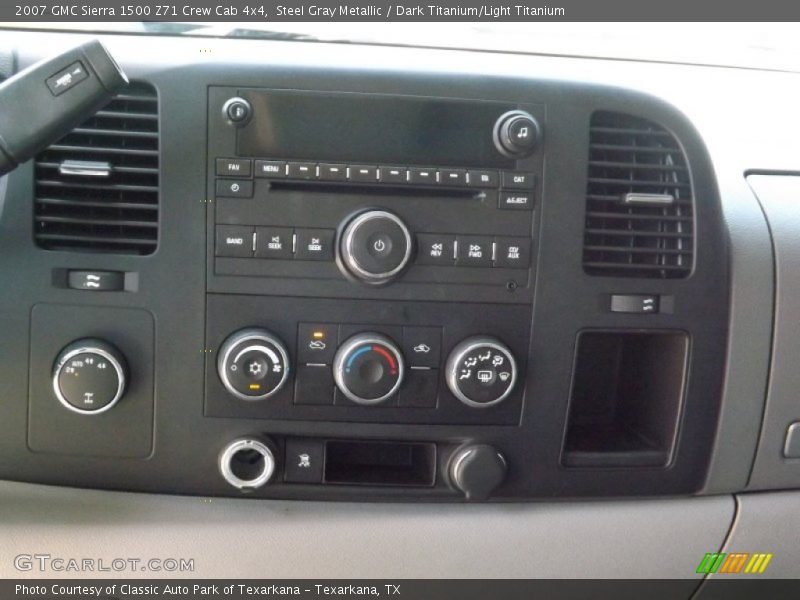 Steel Gray Metallic / Dark Titanium/Light Titanium 2007 GMC Sierra 1500 Z71 Crew Cab 4x4