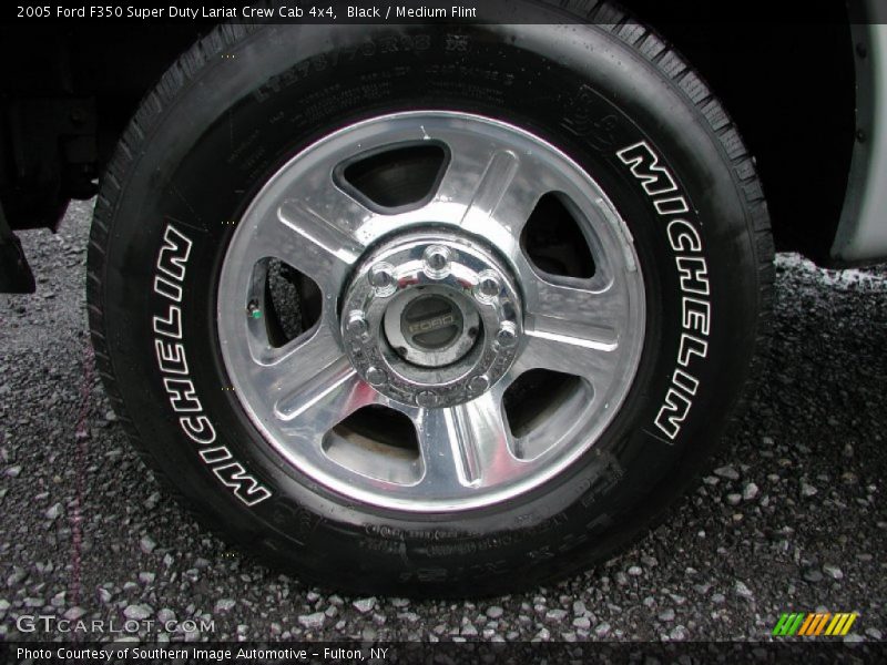 Black / Medium Flint 2005 Ford F350 Super Duty Lariat Crew Cab 4x4