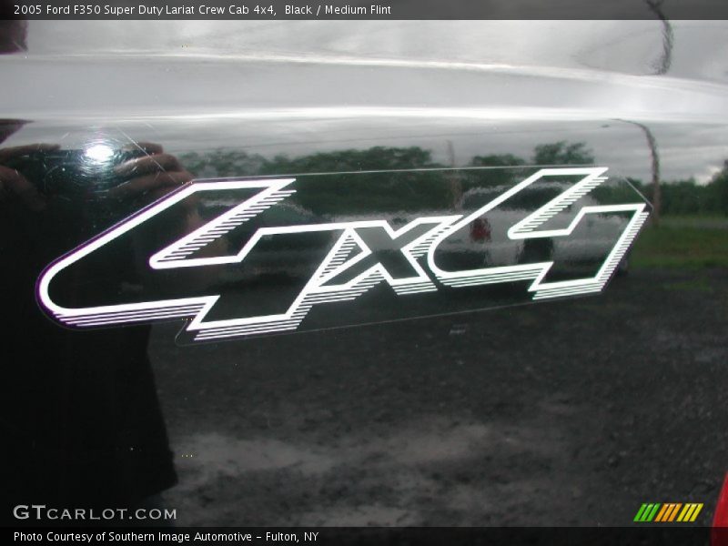 Black / Medium Flint 2005 Ford F350 Super Duty Lariat Crew Cab 4x4