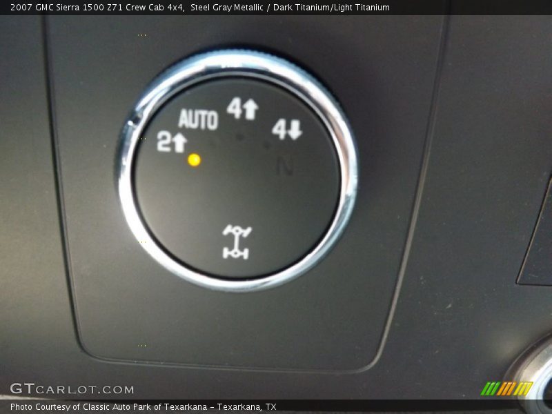 Steel Gray Metallic / Dark Titanium/Light Titanium 2007 GMC Sierra 1500 Z71 Crew Cab 4x4