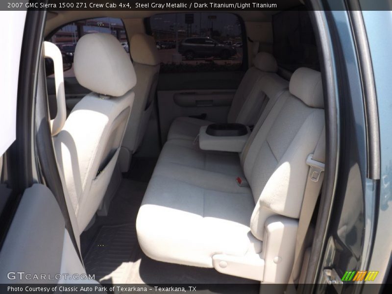 Steel Gray Metallic / Dark Titanium/Light Titanium 2007 GMC Sierra 1500 Z71 Crew Cab 4x4