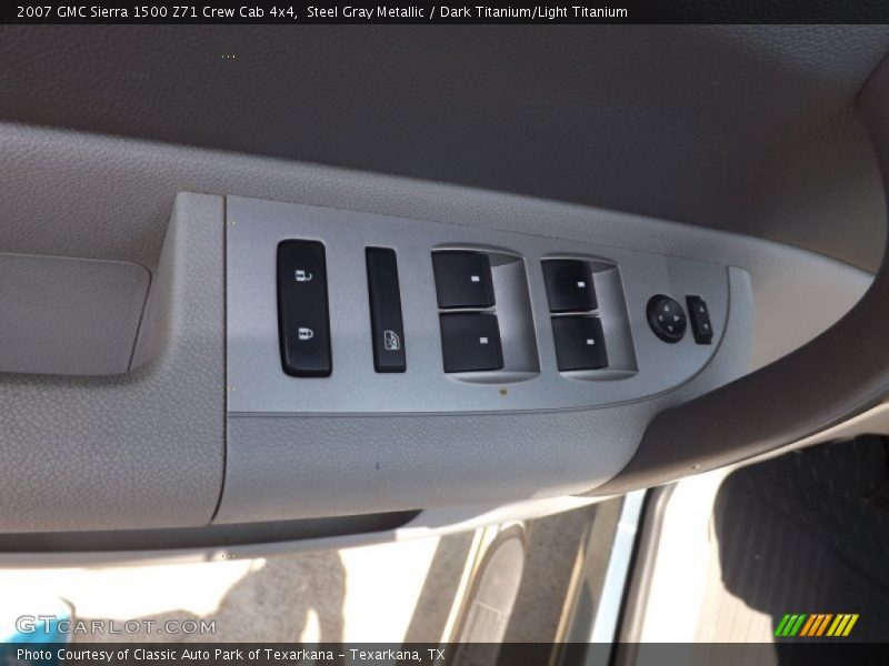 Steel Gray Metallic / Dark Titanium/Light Titanium 2007 GMC Sierra 1500 Z71 Crew Cab 4x4