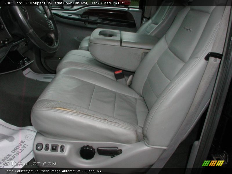 Black / Medium Flint 2005 Ford F350 Super Duty Lariat Crew Cab 4x4