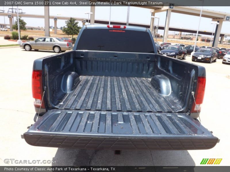 Steel Gray Metallic / Dark Titanium/Light Titanium 2007 GMC Sierra 1500 Z71 Crew Cab 4x4