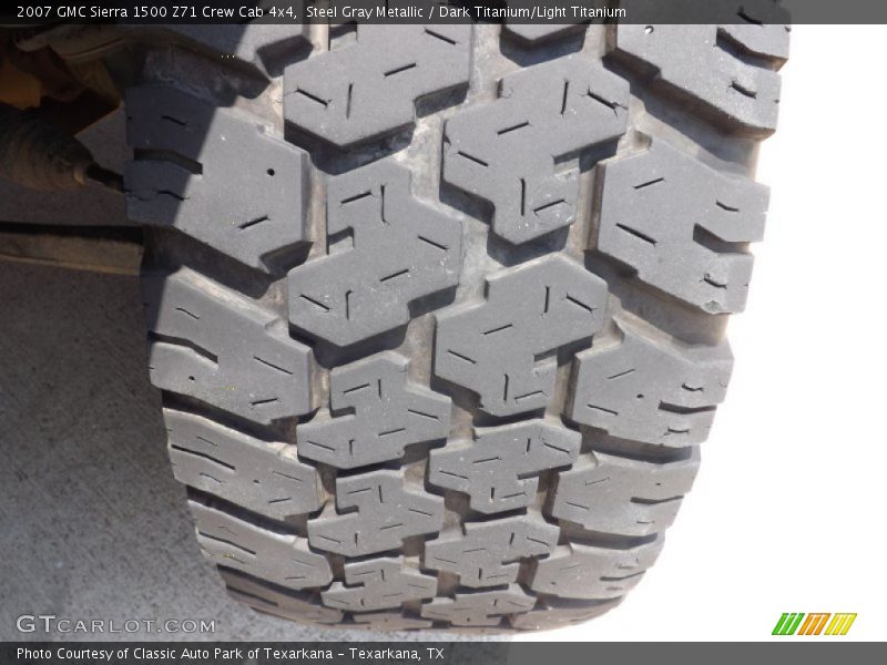 Steel Gray Metallic / Dark Titanium/Light Titanium 2007 GMC Sierra 1500 Z71 Crew Cab 4x4