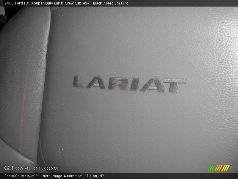 Black / Medium Flint 2005 Ford F350 Super Duty Lariat Crew Cab 4x4