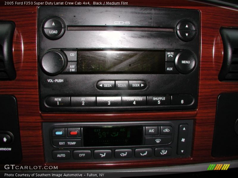 Black / Medium Flint 2005 Ford F350 Super Duty Lariat Crew Cab 4x4