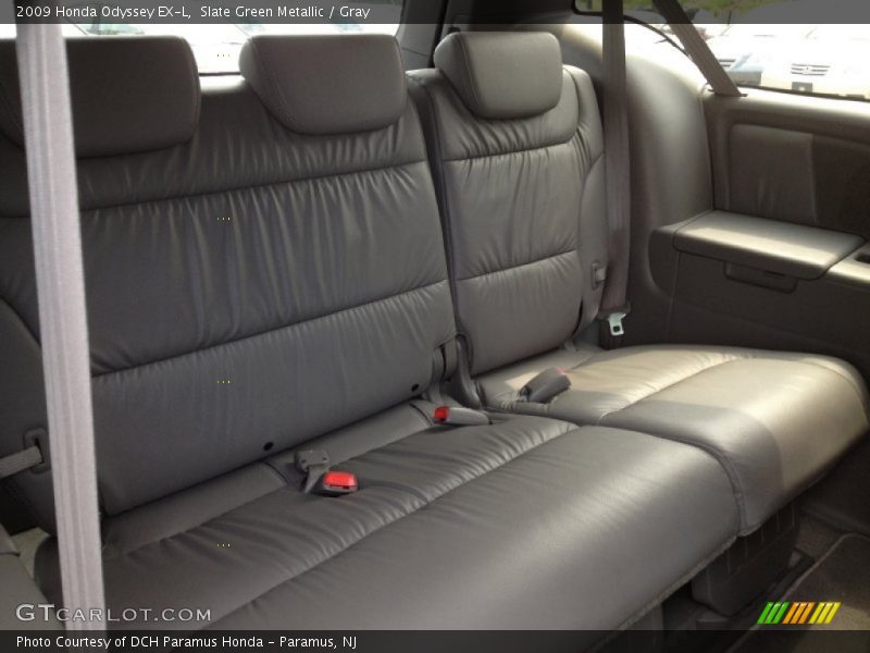 Slate Green Metallic / Gray 2009 Honda Odyssey EX-L