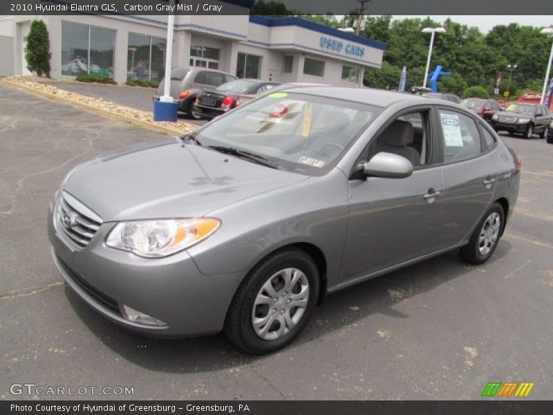 Carbon Gray Mist / Gray 2010 Hyundai Elantra GLS