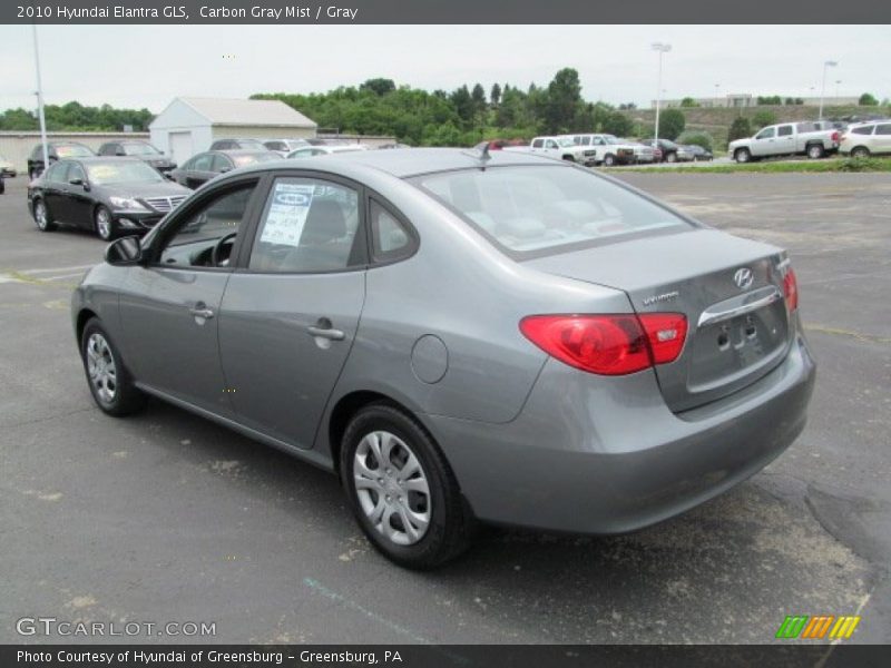 Carbon Gray Mist / Gray 2010 Hyundai Elantra GLS
