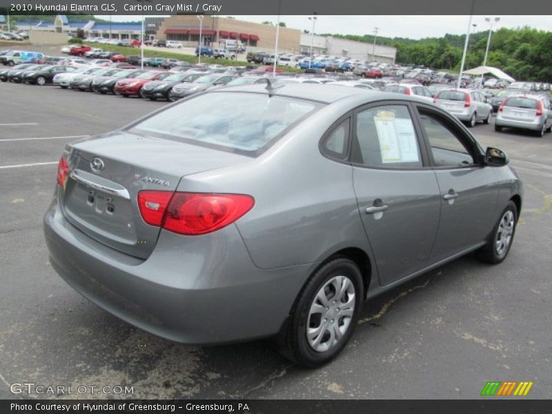 Carbon Gray Mist / Gray 2010 Hyundai Elantra GLS