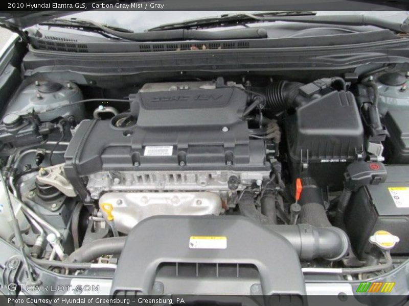 Carbon Gray Mist / Gray 2010 Hyundai Elantra GLS