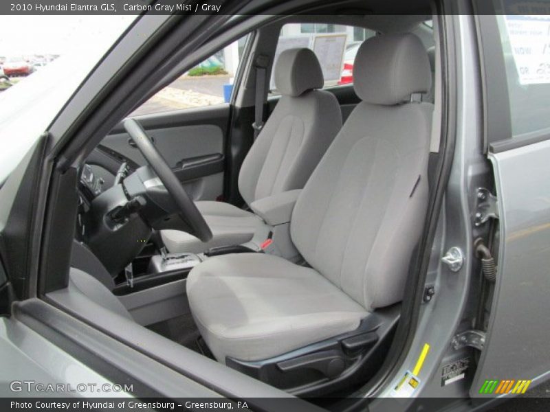 Carbon Gray Mist / Gray 2010 Hyundai Elantra GLS
