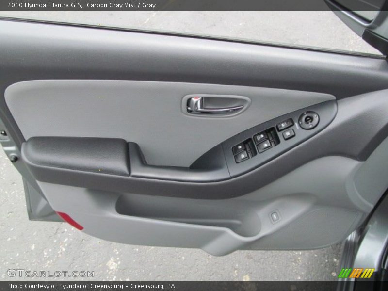 Carbon Gray Mist / Gray 2010 Hyundai Elantra GLS