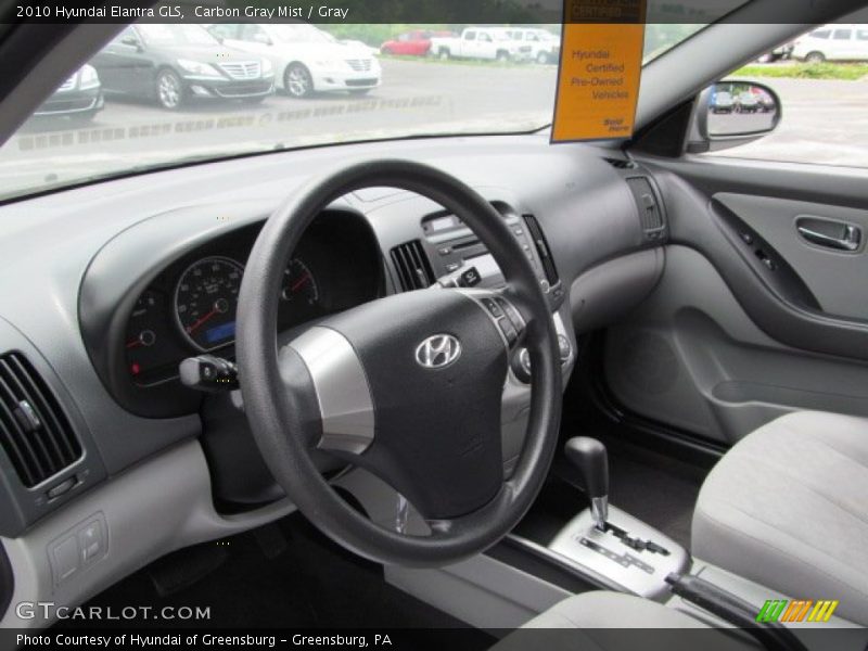 Carbon Gray Mist / Gray 2010 Hyundai Elantra GLS