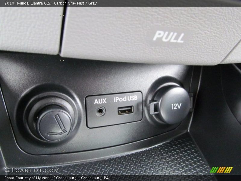 Carbon Gray Mist / Gray 2010 Hyundai Elantra GLS