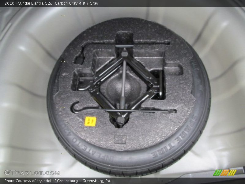 Carbon Gray Mist / Gray 2010 Hyundai Elantra GLS