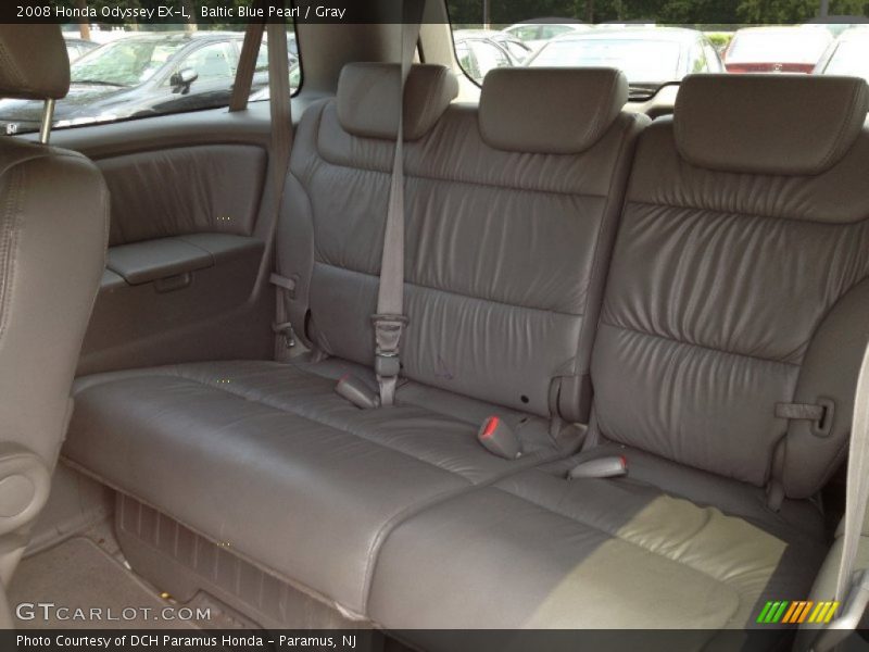 Baltic Blue Pearl / Gray 2008 Honda Odyssey EX-L