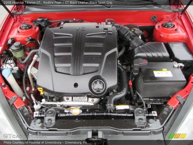  2008 Tiburon GT Engine - 2.7 Liter DOHC 24-Valve V6