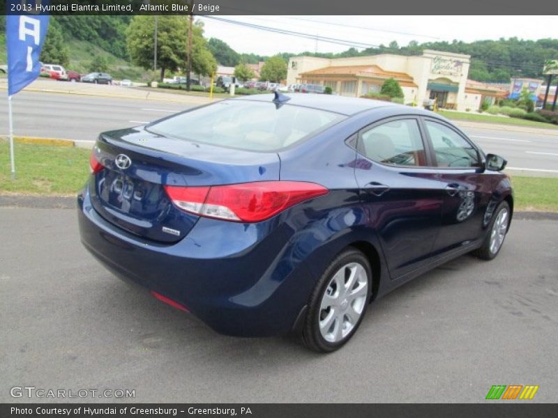  2013 Elantra Limited Atlantic Blue
