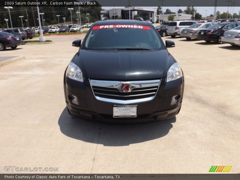 Carbon Flash Black / Black 2009 Saturn Outlook XR