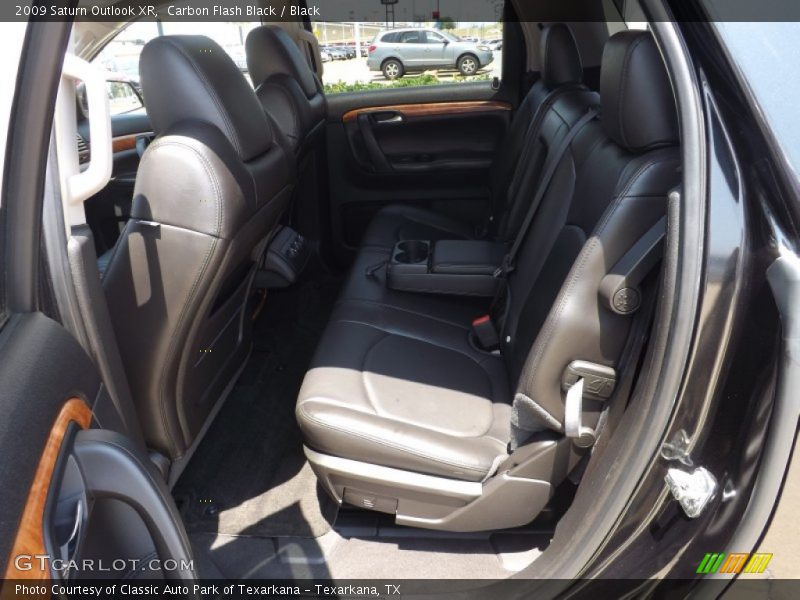 Carbon Flash Black / Black 2009 Saturn Outlook XR