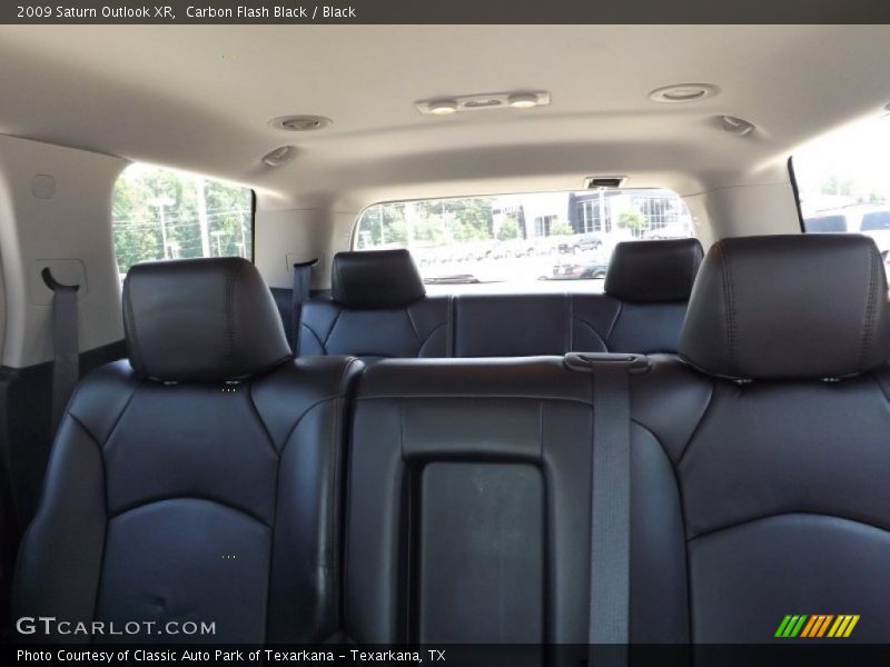 Carbon Flash Black / Black 2009 Saturn Outlook XR